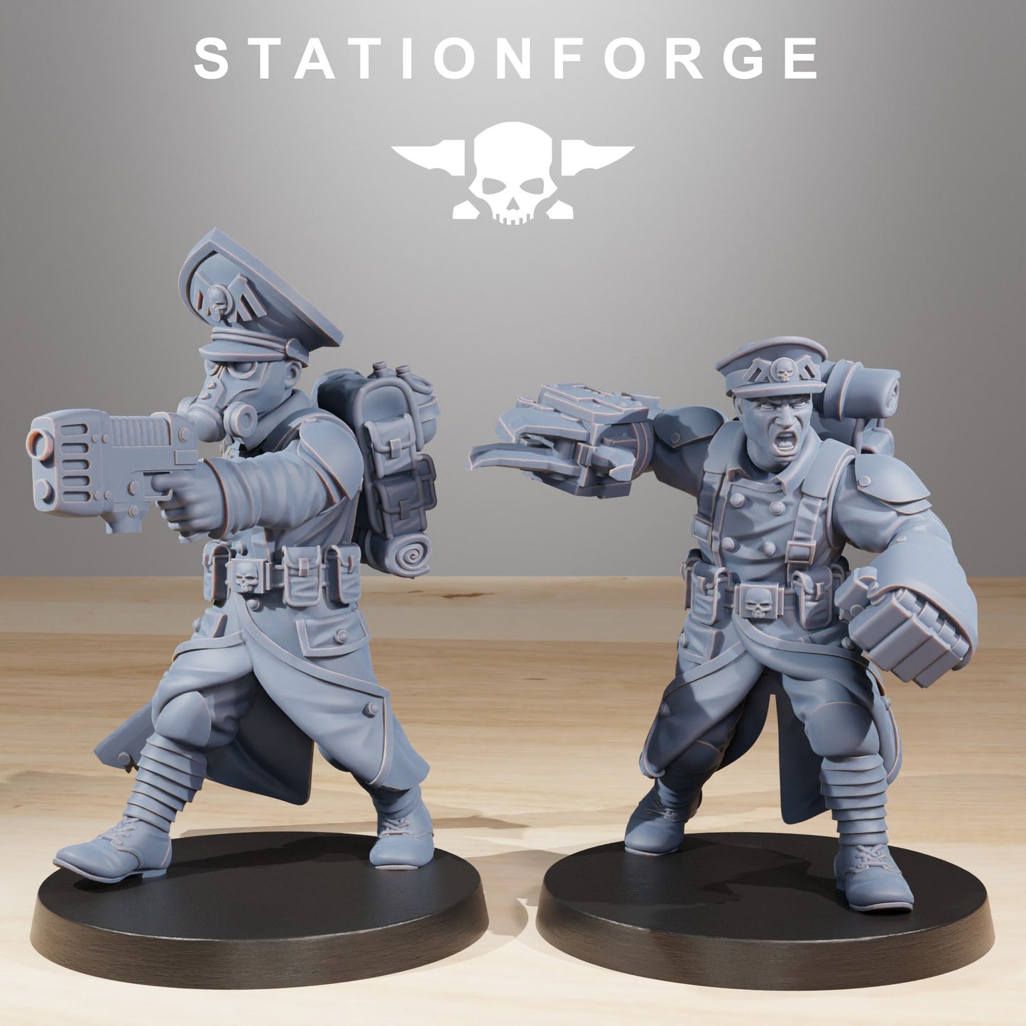 GrimGuard Builder Warband Wargame Proxy Miniatures StationForge
