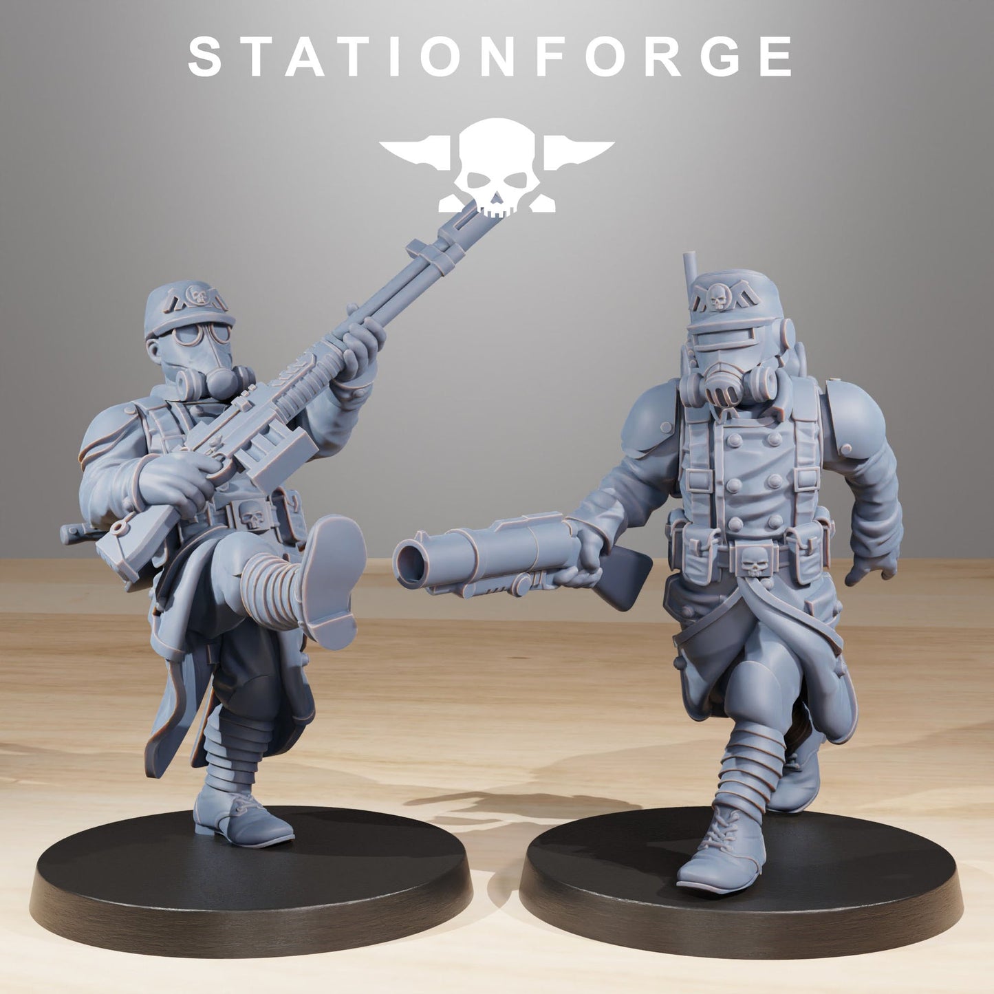 GrimGuard Builder Warband Wargame Proxy Miniatures StationForge