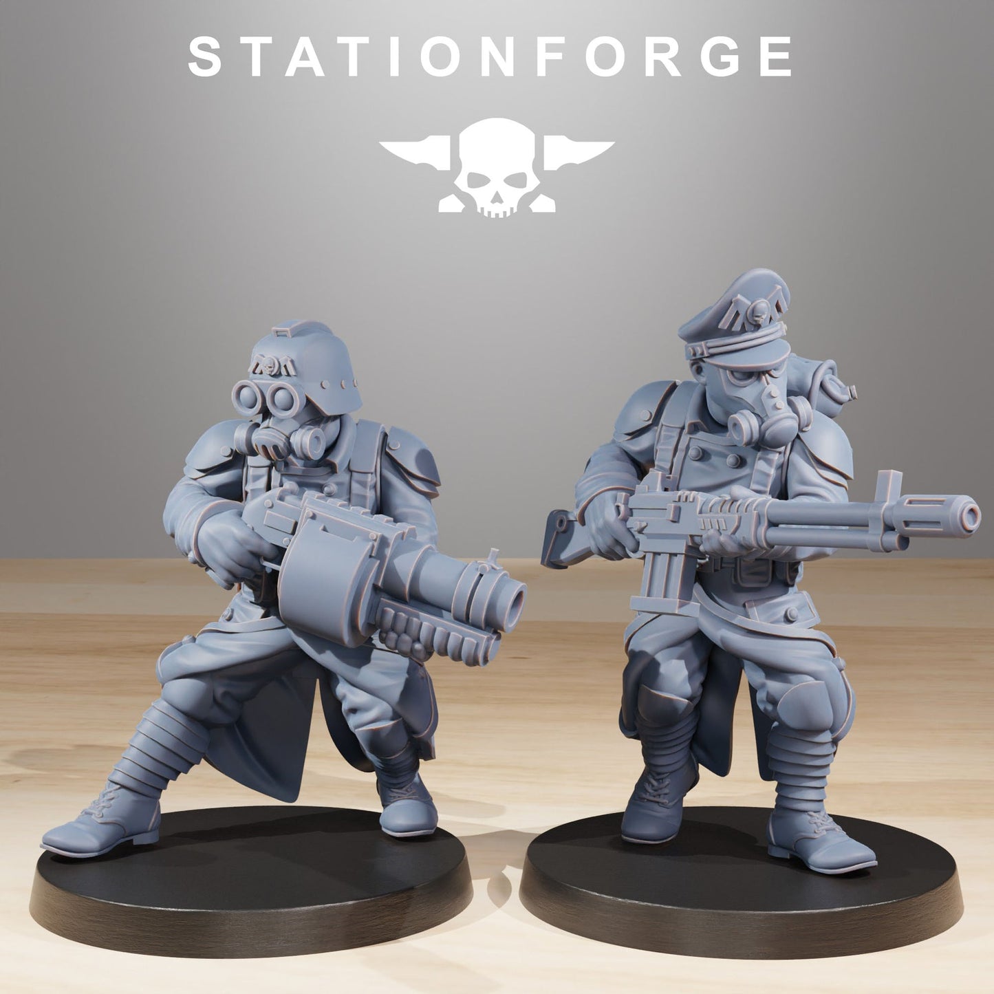GrimGuard Builder Warband Wargame Proxy Miniatures StationForge