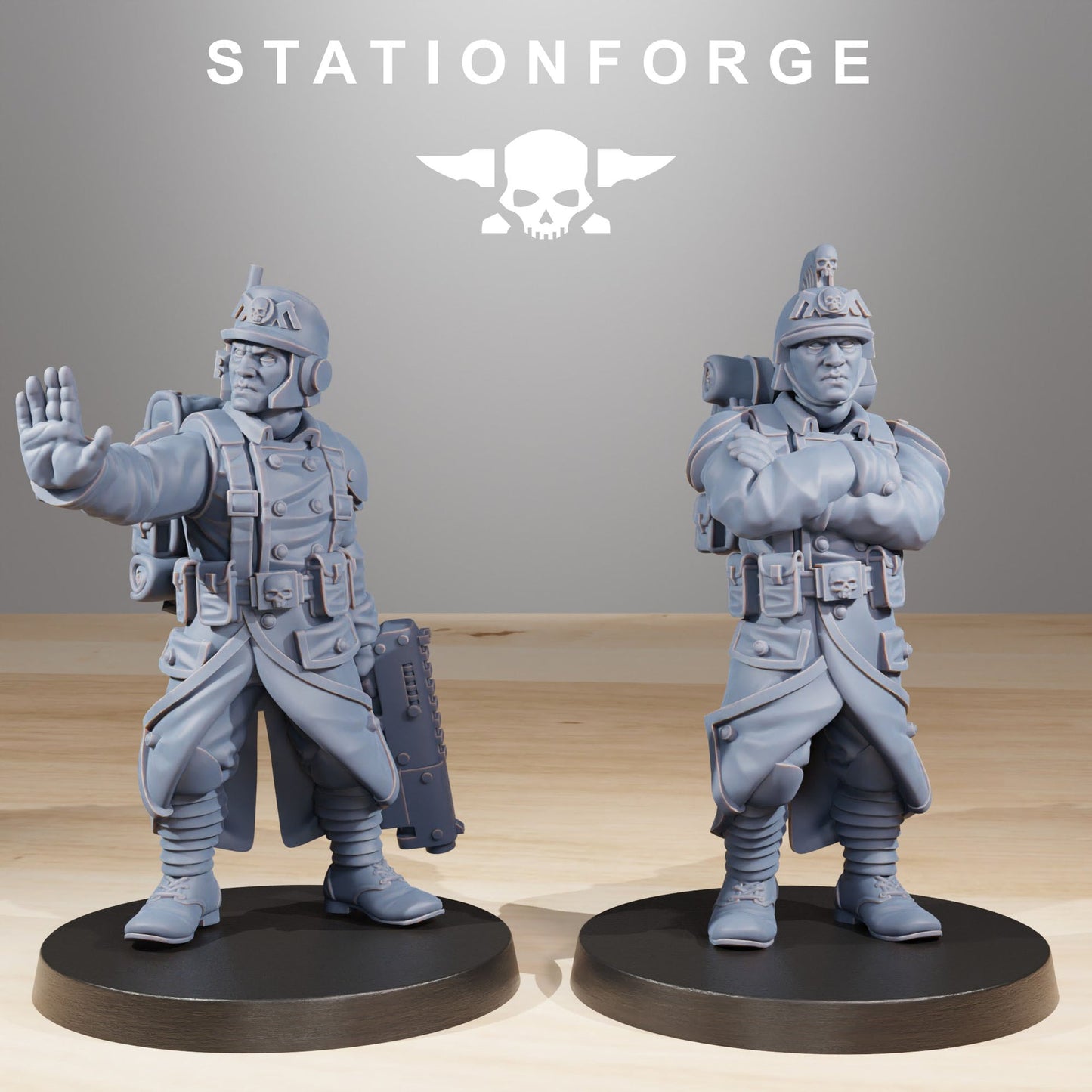 GrimGuard Builder Warband Wargame Proxy Miniatures StationForge