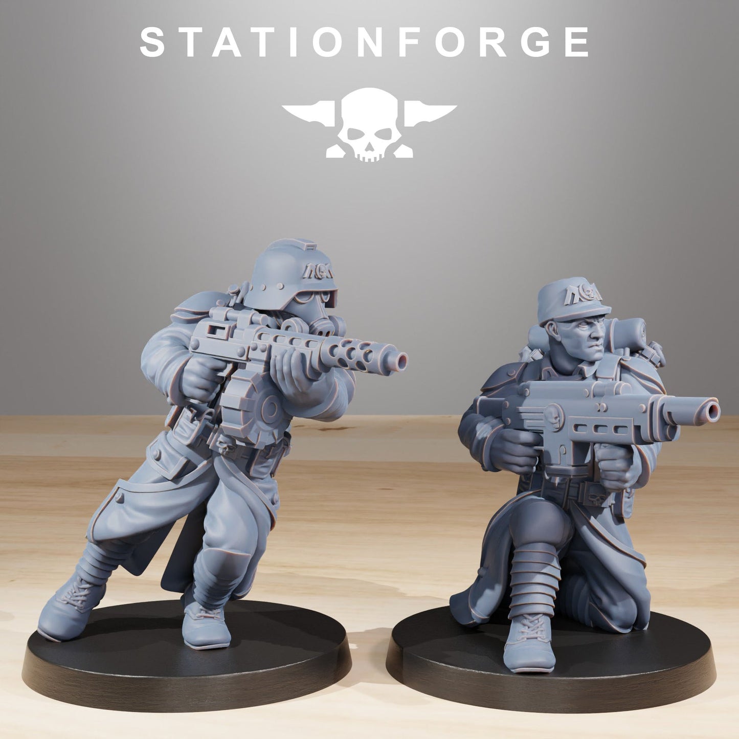 GrimGuard Builder Warband Wargame Proxy Miniatures StationForge
