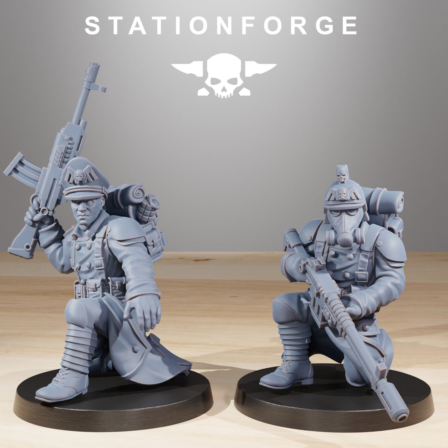 GrimGuard Builder Warband Wargame Proxy Miniatures StationForge