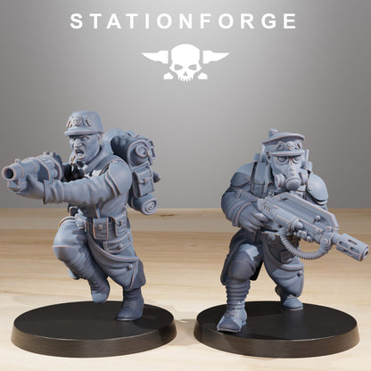 GrimGuard Builder Warband Wargame Proxy Miniatures StationForge