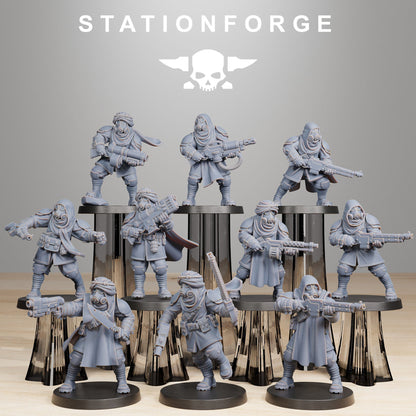 GrimGuard Scorchers Wargame Proxy Miniatures StationForge