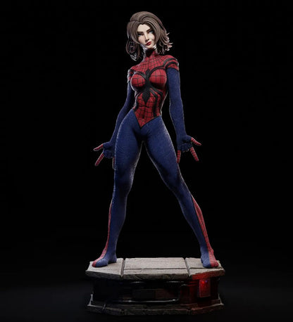 Spidergirl – CA3D 3D Printed 16K Unpainted Resin Statue 1:6 scale