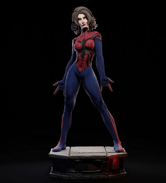 Spidergirl – CA3D 3D Printed 16K Unpainted Resin Statue 1:6 scale