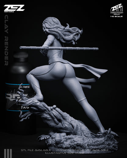 Cheetara Statue 1:6 Fan Art Resin Model Kit ZEZ Studio