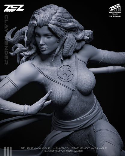 Cheetara Statue 1:6 Fan Art Resin Model Kit ZEZ Studio