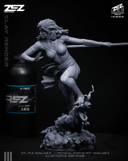 Cheetara Statue 1:6 Fan Art Resin Model Kit ZEZ Studio
