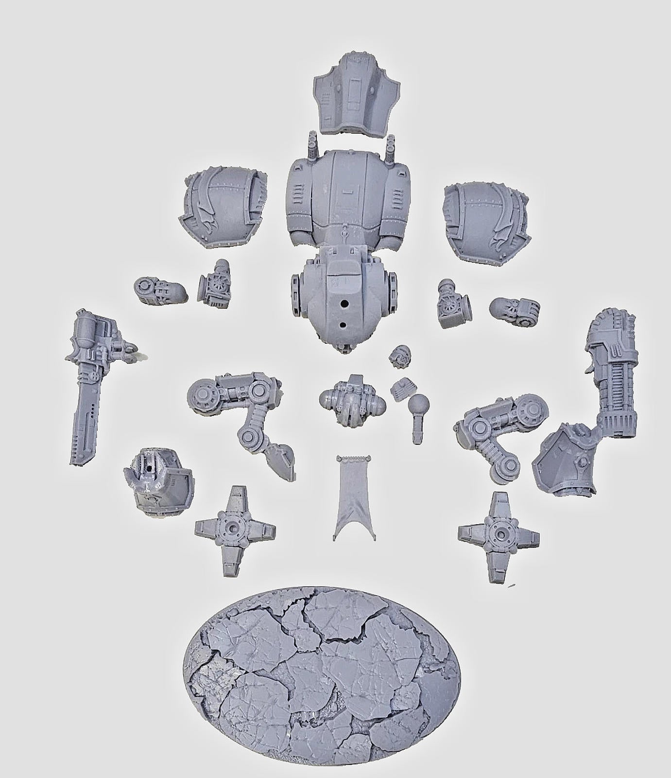 Paladinum Belli Titan Ghamak 174mm Wargame Grimdark Proxy OnePageRules