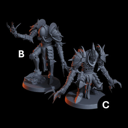 Trench Warlock of Goetic Arts x2 Grimdark Diceverse Resin 32mm Miniature