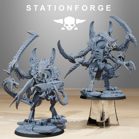 Xenarid Nyxar x1 Tyrant Beast Lord Of The Swarm Wargame Grimdark Proxy