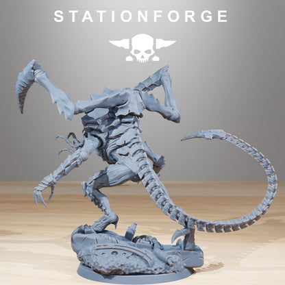 Xenarid Monster Soul Eater Leviatan Fleet Resin Printed Miniature Hive Bugs