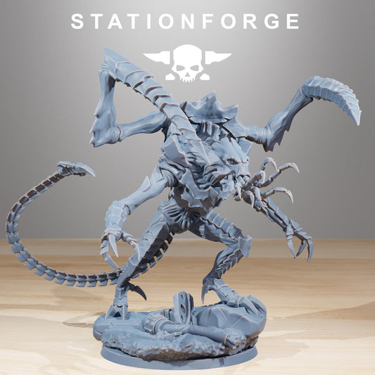 Xenarid Monster Soul Eater Leviatan Fleet Resin Printed Miniature Hive Bugs