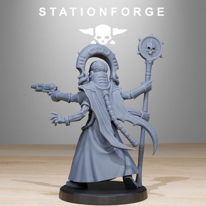 Xentari Cultist Hive Fleet Cult x2 32mm Wargame Grimdark Proxy