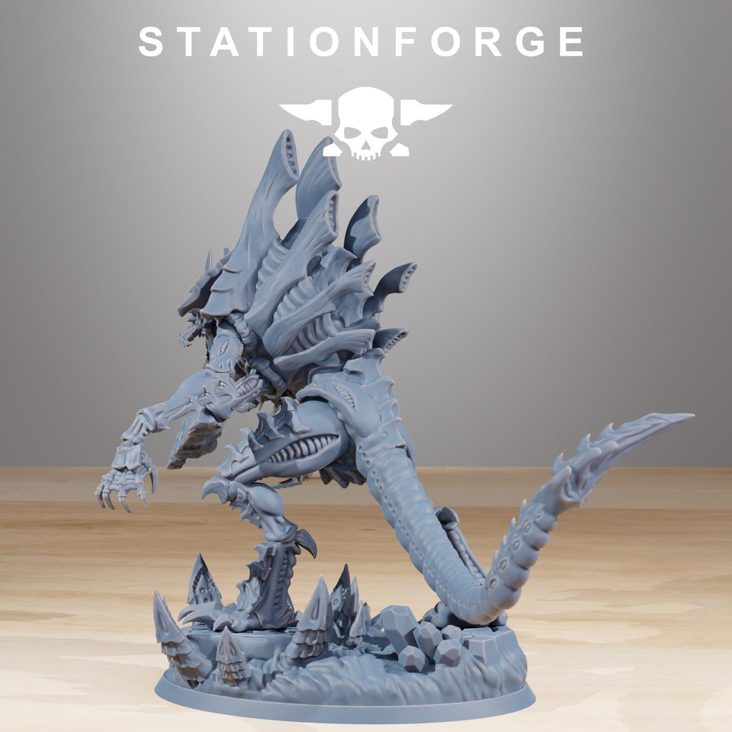 Xenarid Devourer Leviathan Fleet Hive Monster Wargame Grimdark Proxy