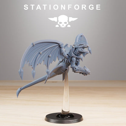 Xenarid Flyers x10 Leviathan Fleet Unit Resin Printed  Miniatures Hive Bugs