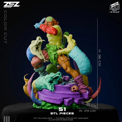 Conan Statue ZEZ Studio 1:6 Fan Art Resin Model Kit
