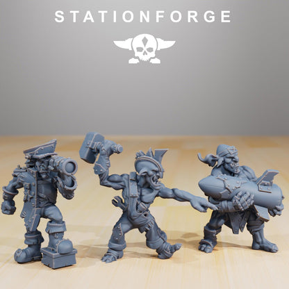 Orkaz Mega Stepper Orc Stomper 28cm Titan Wargame Grimdark Proxy