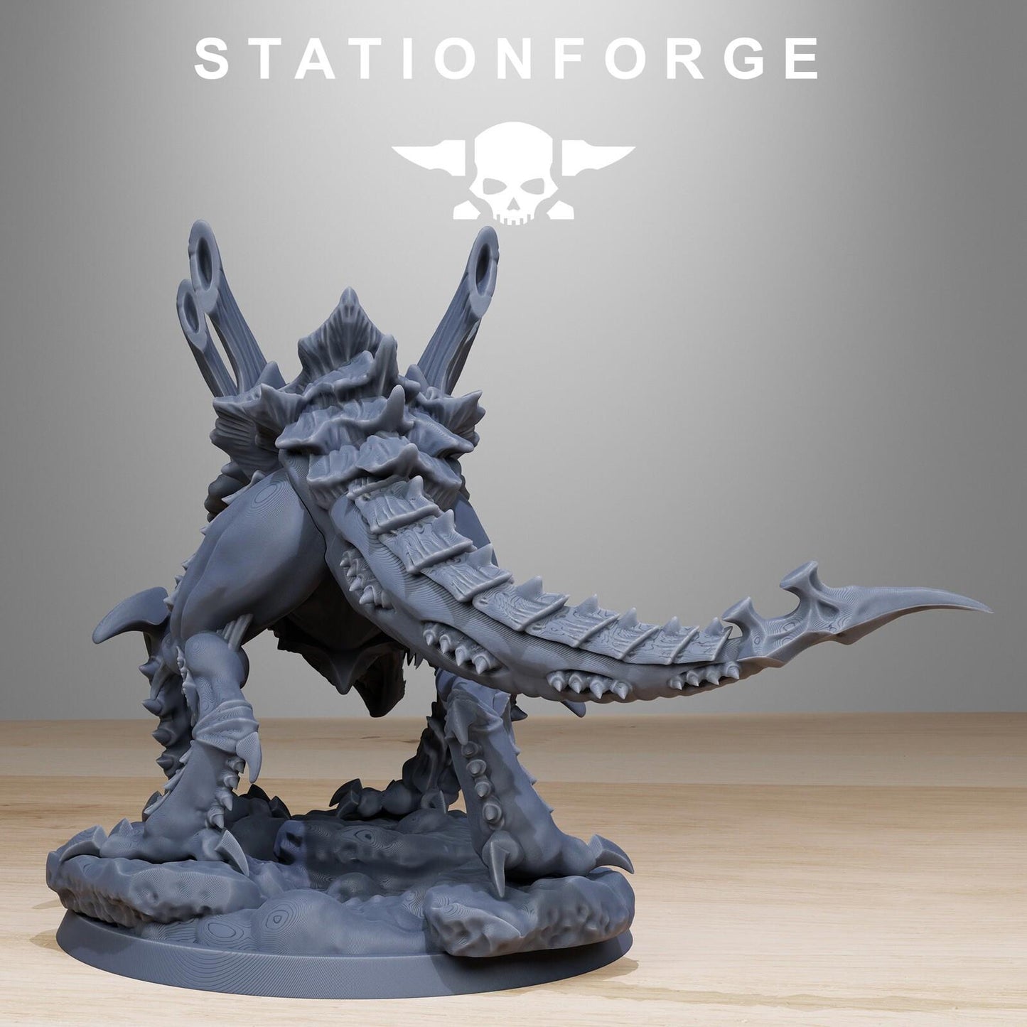 Xenarid Predator Leviathan Fleet Hive Monster Shooting Bugs Resin Miniature