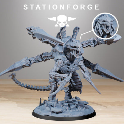 Xenarid Ravage Howler Leviathan Fleet 3D Printed Resin Miniature Hive Bugs