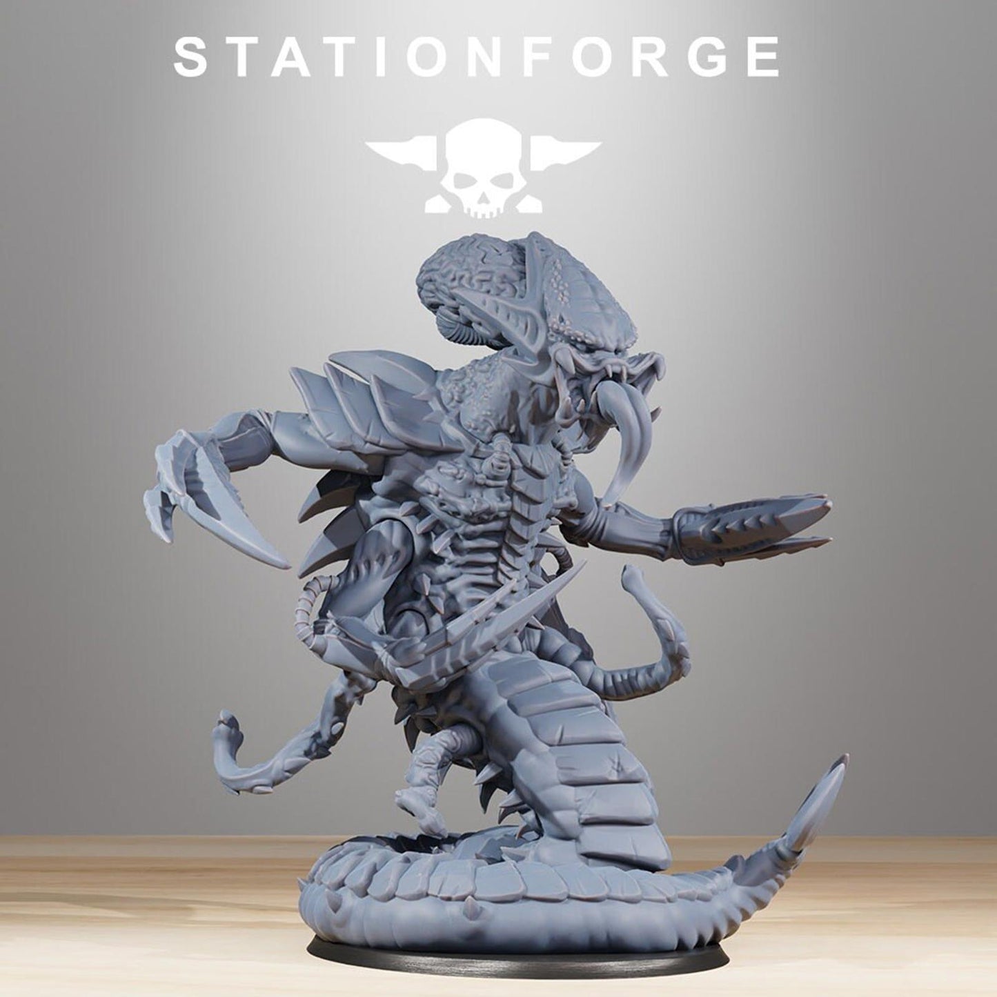 Xenarid Brainiac Leviathan Fleet Hive Monster Wargame Grimdark Proxy