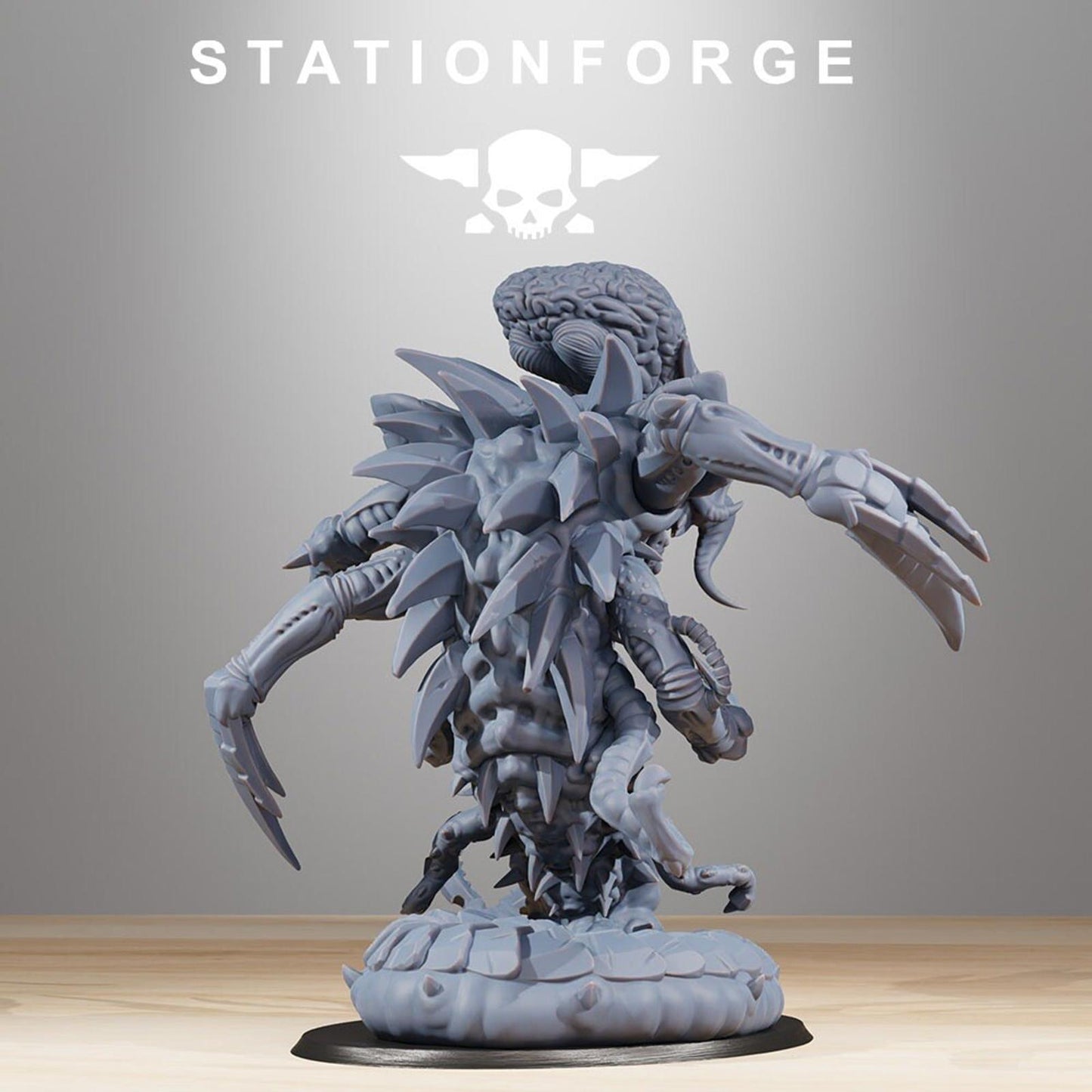 Xenarid Brainiac Leviathan Fleet Hive Monster Wargame Grimdark Proxy