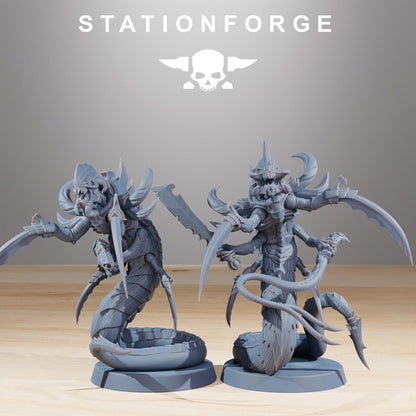 Xenarid Serpents x10 Leviathan Fleet Printed Talons/claws Hive Bugs Miniatures