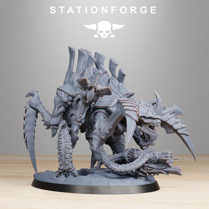 Xenarid Tygorthon Leviathan Fleet Hive Monster Shooting Bugs Resin Printed