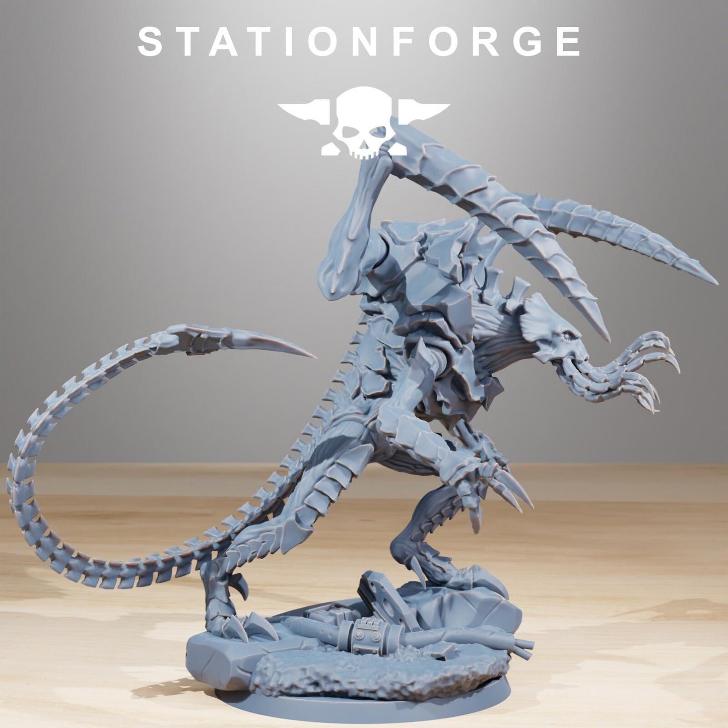 Xenarid Monster Soul Eater Leviatan Fleet Resin Printed Miniature Hive Bugs