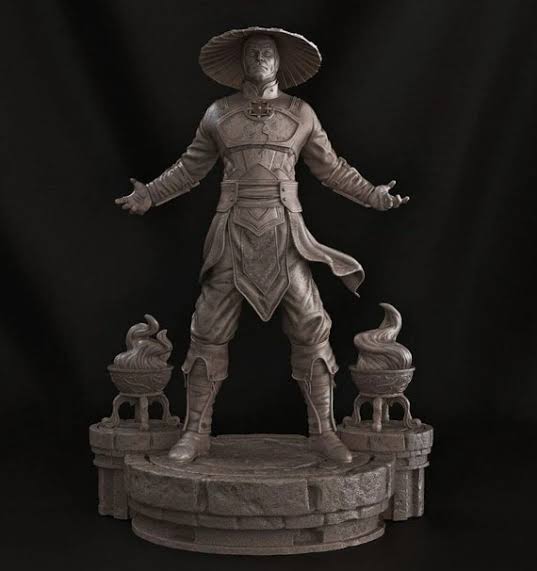 Two 1:6 Scale 3D Printed Resin Statue Model Kits