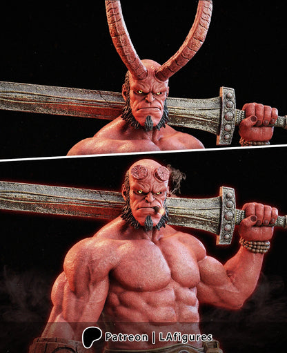 Hellboy LA figures 1:4