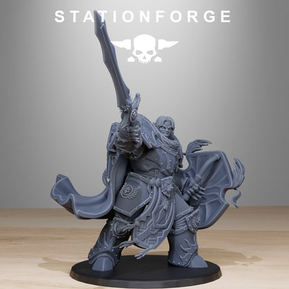 Sir Thalion The Socratis Archon Space Division Marine Core StationForge Grimdark