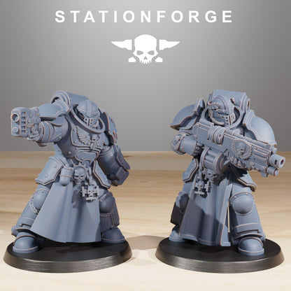 Socratis Elite Marines x10 Space Division StationForge resin proxy