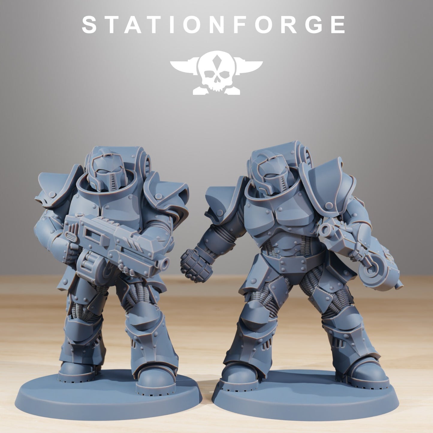 Socratis Legion Marines x 10 StationForge space infantry Resin Miniatures