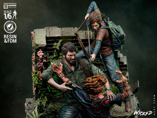Two 1:6 Scale 3D Printed Resin Statue Model Kits Special Order