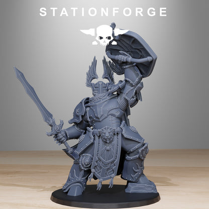 Sir Thalion The Socratis Archon Space Division Marine Core StationForge Grimdark