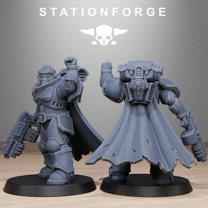 Socratis Brute Marines Space Division Resin Proxy StationForge