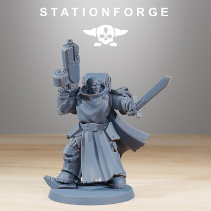 Socratis Legion Marines x 10 StationForge space infantry Resin Miniatures