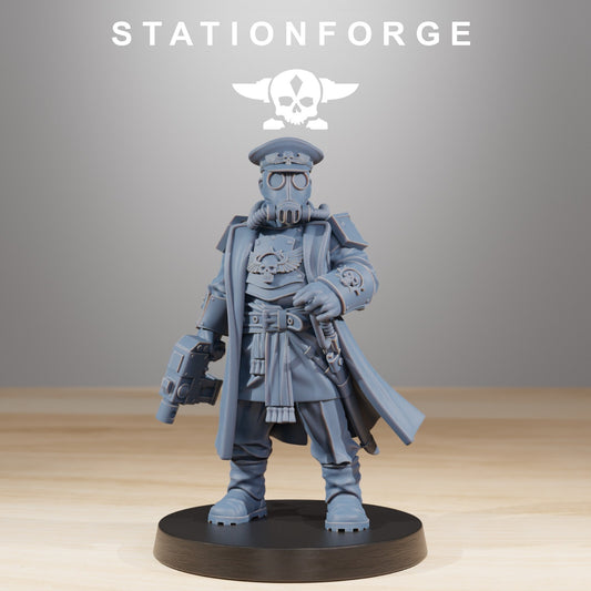 Imperial Soldiers Grim Guard x3 Death Division Commander Korps StationForge