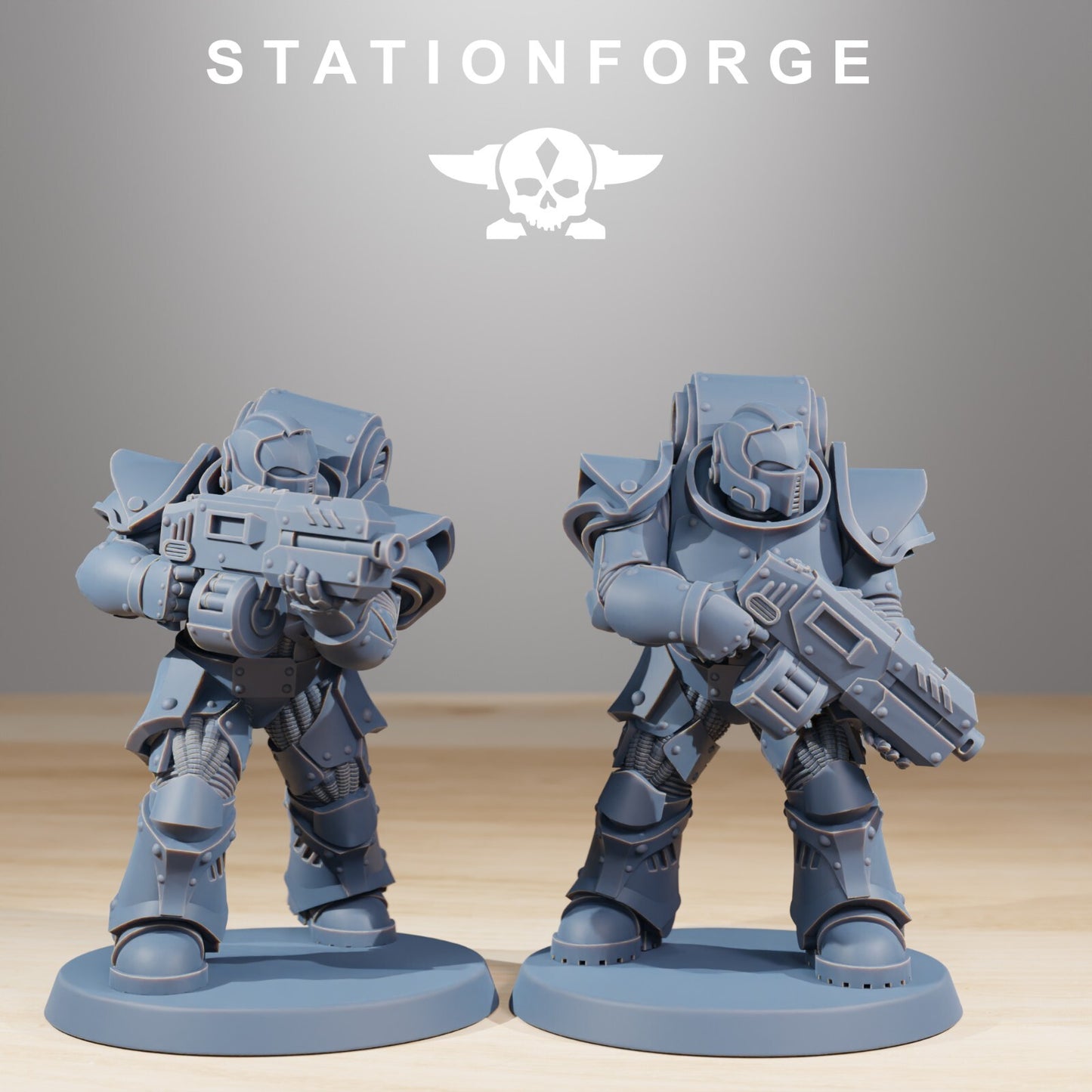 Socratis Legion Marines x 10 StationForge space infantry Resin Miniatures