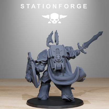 Sir Thalion The Socratis Archon Space Division Marine Core StationForge Grimdark
