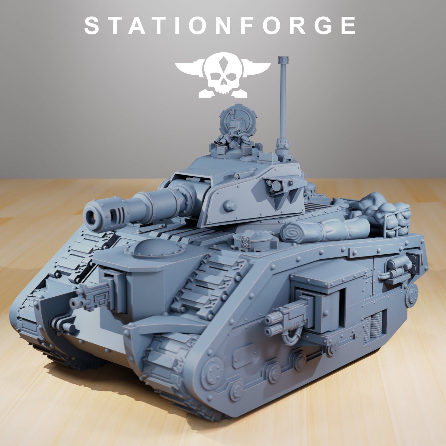 GrimGuard Battle Tank Wargame Proxy Vehicle StationForge